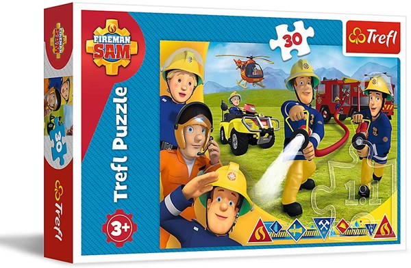 Trefl (18244) - "Fireman Sam" - 30 pezzi