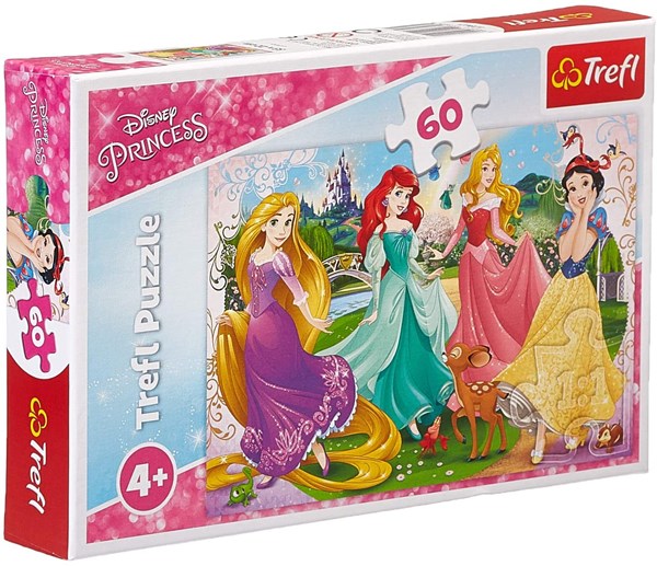 Trefl (17347) - "Disney Princess" - 60 pezzi