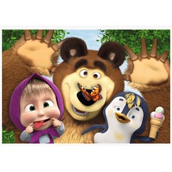 Trefl (17337) - "Masha and the Bear" - 60 pezzi