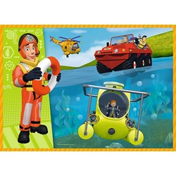 Trefl (34311) - "Fireman Sam to the Rescue" - 35 48 54 70 pezzi