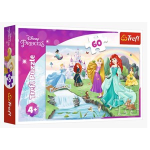 Trefl (17361) - "Meet the Princesses" - 60 pezzi