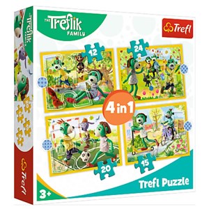 Trefl (34358) - "Treflik's common fun" - 12 15 20 24 pezzi