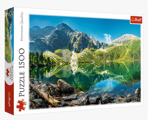 Trefl (26167) - "Morskie Oko Lake, Tatras, Poland" - 1500 pezzi