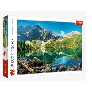 Trefl (26167) - "Morskie Oko Lake, Tatras, Poland" - 1500 pezzi