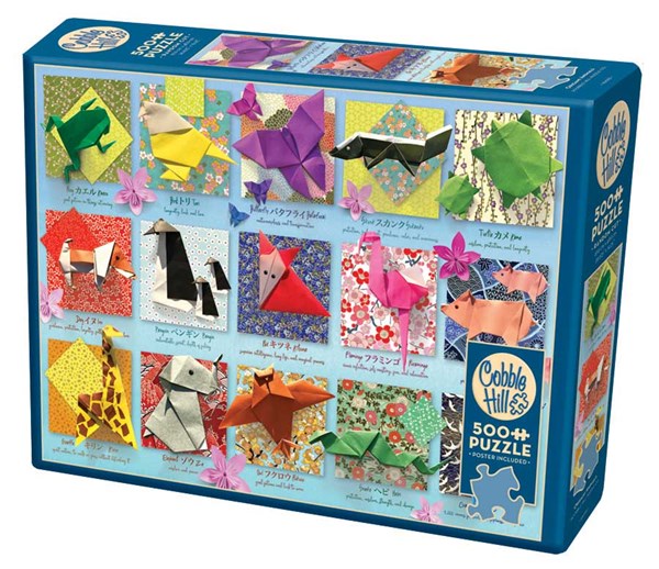 Cobble Hill (85083) - "Origami Animals" - 500 pezzi