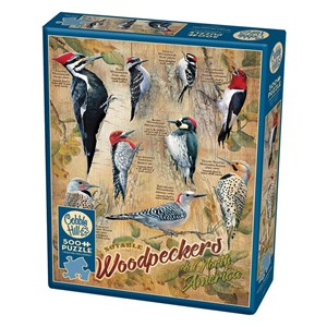 Cobble Hill (85007) - Susan Bourdet: "Notable Woodpeckers" - 500 pezzi