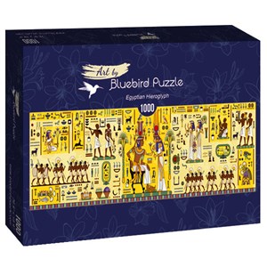 Bluebird Puzzle (60099) - "Egyptian Hieroglyph" - 1000 pezzi