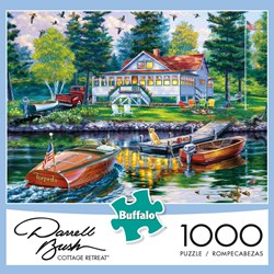 Buffalo Games (11243) - Darrell Bush: "Cottage Retreat" - 1000 pezzi