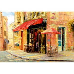 Educa (17123) - Haixia Liu: "Hillside Café" - 1500 pezzi