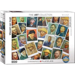 Eurographics (6000-5308) - Vincent van Gogh: "Van Gogh's Selfies" - 1000 pezzi