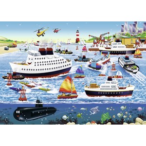 Ravensburger (08793) - "Happy Harbor" - 35 pezzi