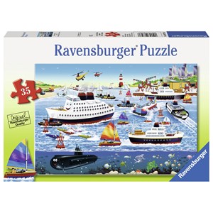 Ravensburger (08793) - "Happy Harbor" - 35 pezzi