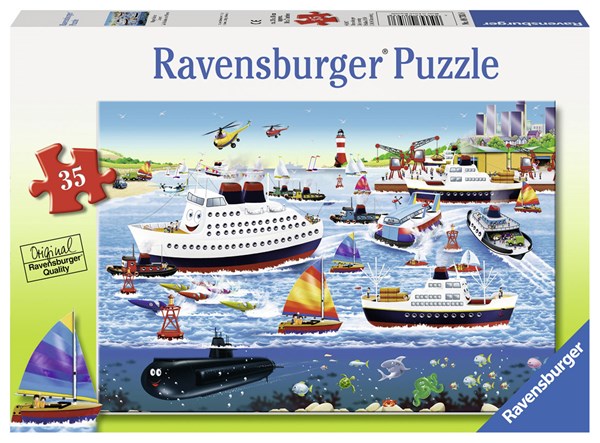Ravensburger (08793) - "Happy Harbor" - 35 pezzi