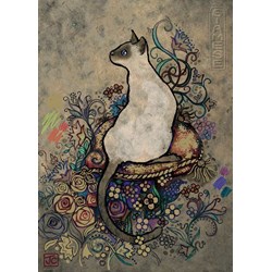 Heye (29610) - Jane Crowther: "Siamese" - 1000 pezzi