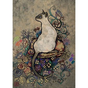 Heye (29610) - Jane Crowther: "Siamese" - 1000 pezzi