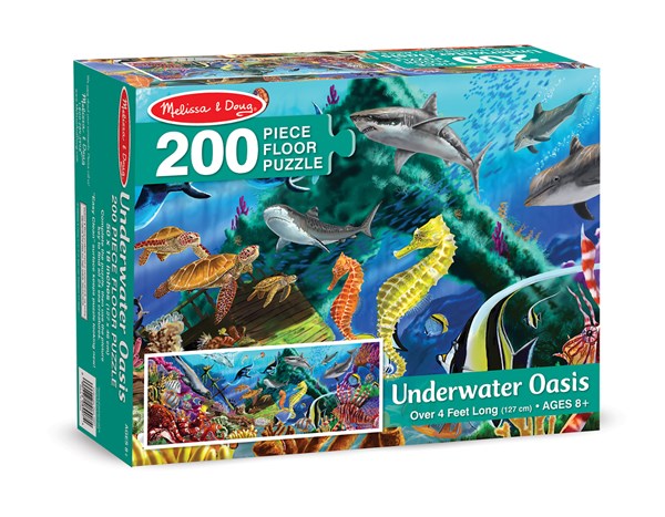 Melissa and Doug (8907) - "Underwater Oasis" - 200 pezzi
