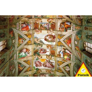 Piatnik (539343) - Michelangelo: "The Ceiling of the Sistine Chapel" - 1000 pezzi