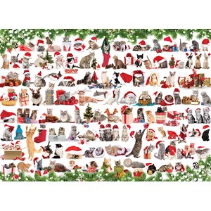 Eurographics (6000-0940) - "Holiday Cats" - 1000 pezzi