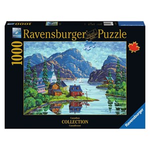 Ravensburger (19542) - "The Saguenay Fjord" - 1000 pezzi