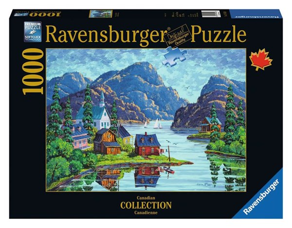 Ravensburger (19542) - "The Saguenay Fjord" - 1000 pezzi