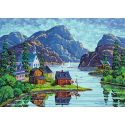 Ravensburger (19542) - "The Saguenay Fjord" - 1000 pezzi