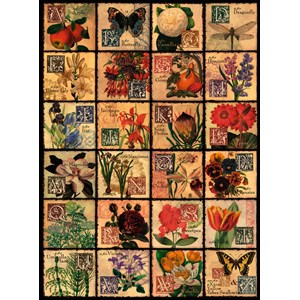 Ravensburger (14126) - "Vintage Flora" - 500 pezzi