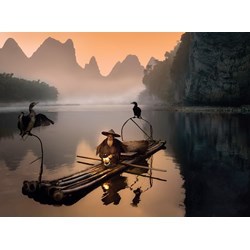 Clementoni (35022) - "The Old Fisherman" - 500 pezzi