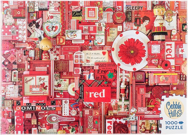Cobble Hill (51861) - Shelley Davies: "Red" - 1000 pezzi