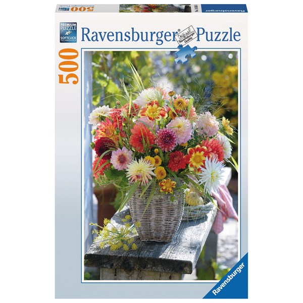 Ravensburger (14343) - "Beautiful Flowers" - 500 pezzi