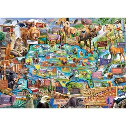 MasterPieces (71794) - "National Parks of America" - 1000 pezzi