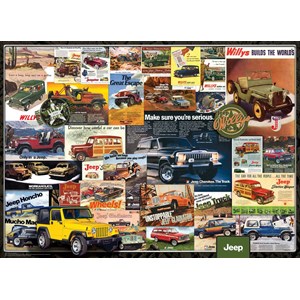 Eurographics (6000-0758) - "Jeep Advertising Collection" - 1000 pezzi