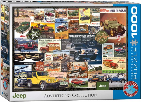 Eurographics (6000-0758) - "Jeep Advertising Collection" - 1000 pezzi