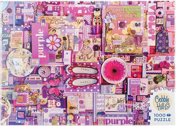 Cobble Hill (51866) - Shelley Davies: "Purple" - 1000 pezzi
