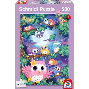 Schmidt Spiele (56131) - "Owl Woods" - 100 pezzi