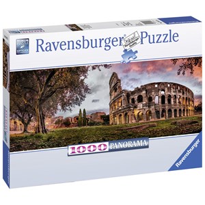 Ravensburger (15077) - "Sunset Colosseum" - 1000 pezzi