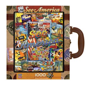 MasterPieces (71661) - Kate Ward Thacker: "See America" - 1000 pezzi