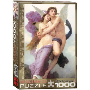 Eurographics (6000-0019) - William-Adolphe Bouguereau: "The Ravishment of Psyche" - 1000 pezzi