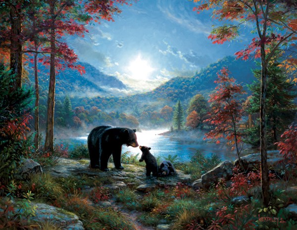 SunsOut (52966) - Mark Keathley: "Bedtime Kisses" - 1000 pezzi