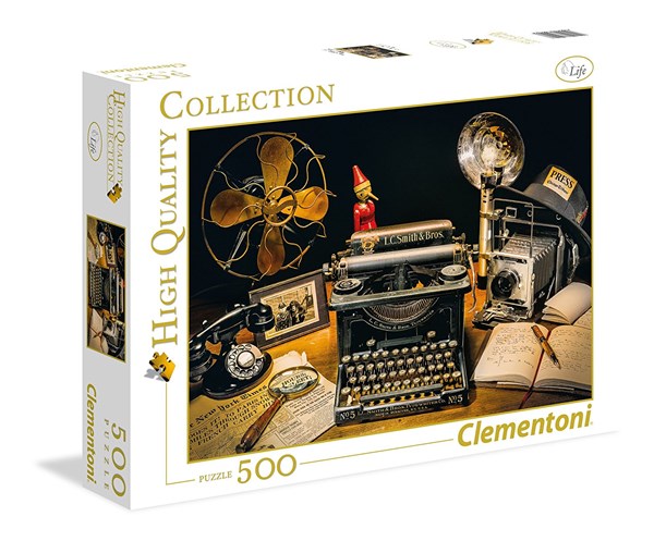 Clementoni (35040) - "The Typewriter" - 500 pezzi