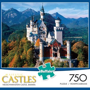 Buffalo Games (17055) - "Neuschwanstein Castle (Majestic Castles)" - 750 pezzi