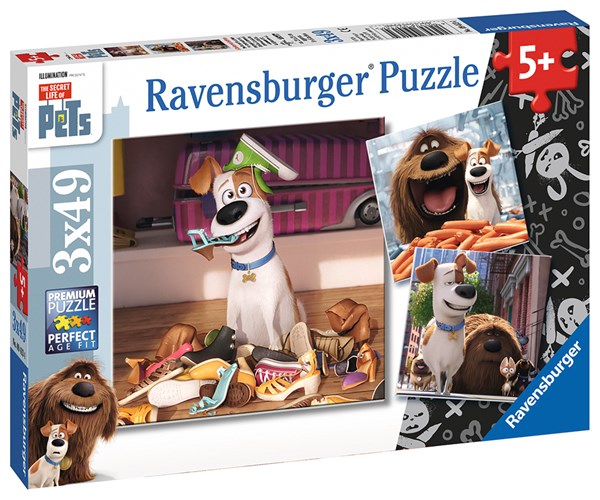 Ravensburger (09413) - "Secret Life of Pets" - 49 pezzi