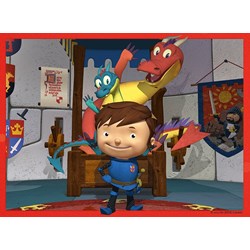 Ravensburger (07309) - "Mike the Knight" - 12 16 20 24 pezzi