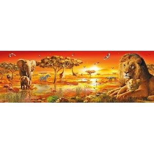 Clementoni (39259) - "African Savannah" - 1000 pezzi