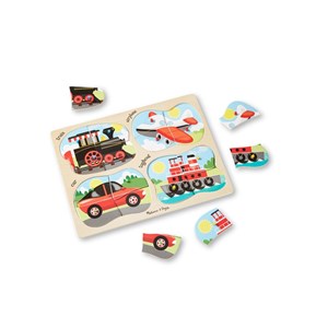 Melissa and Doug (9865) - "Vehicles" - 16 pezzi