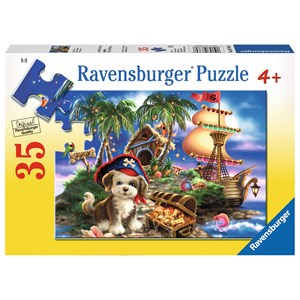 Ravensburger (08764) - Dona Gelsinger: "Puppy Pirate" - 35 pezzi