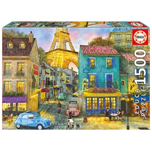 Educa (17122) - Dominic Davison: "Paris Streets" - 1500 pezzi