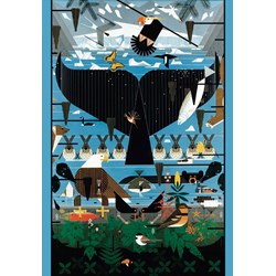 Pomegranate (AA639) - Charley Harper: "Glacier Bay, Alaska" - 1000 pezzi