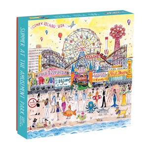 Chronicle Books / Galison - Michael Storrings: "Summer at the Amusement Park" - 500 pezzi