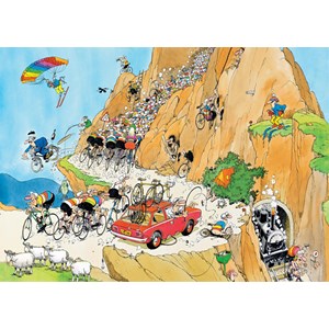 Jumbo (19019) - Jan van Haasteren: "3 in 1 Tour de France" - 1000 pezzi