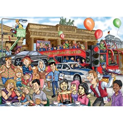 Jumbo (19117) - "Wasgij Back to 1: Berlin!" - 1000 pezzi